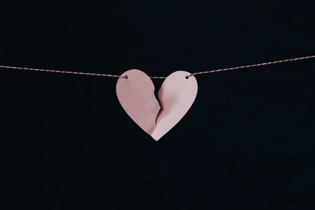Broken Paper Heart